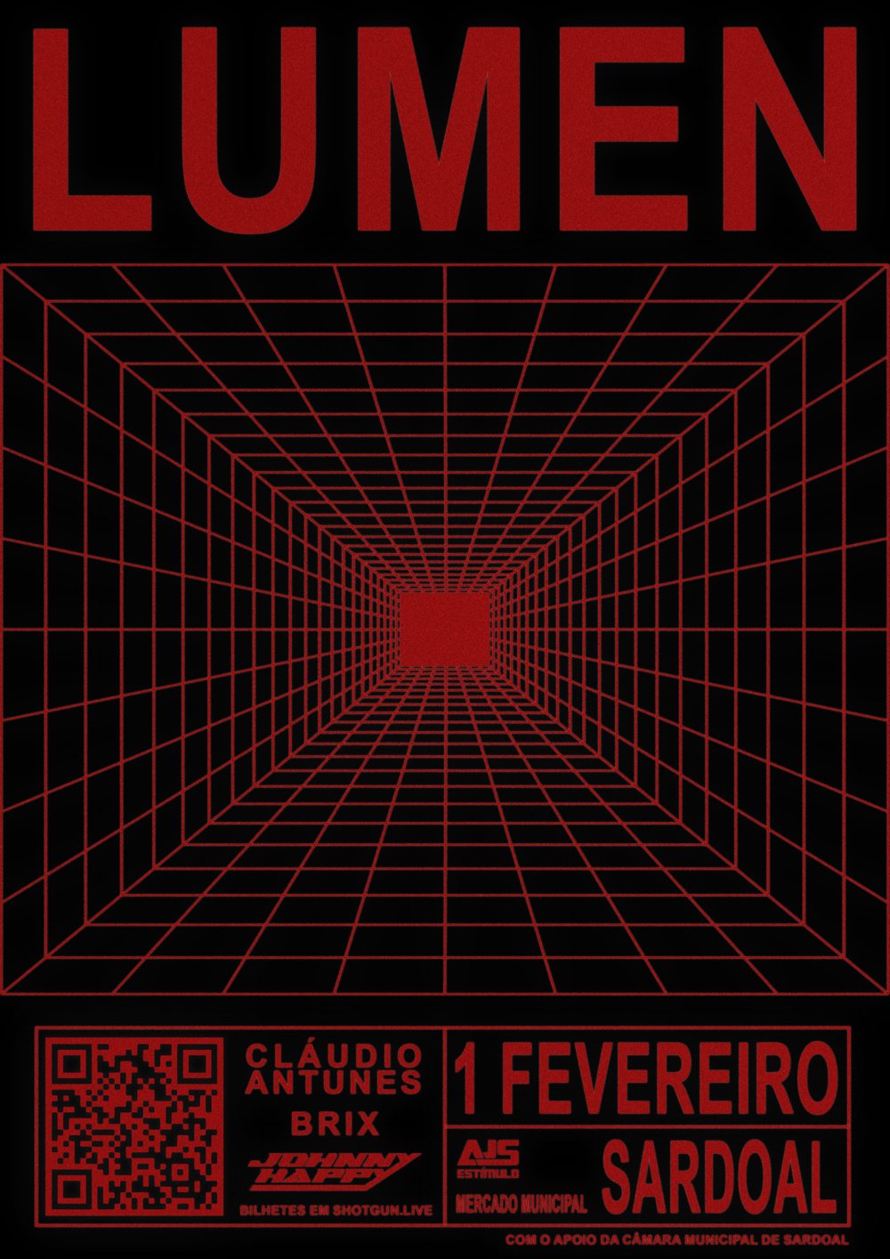 Cartaz Lumen, 1 de fevereiro, Sardoal