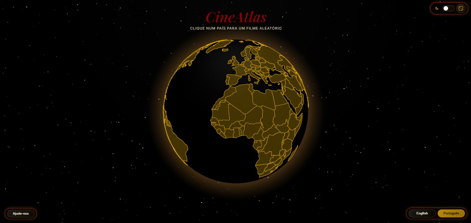 CineAtlas, captura de ecrã 1